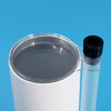 Hannpack Recipientes de tubo para sushi push pop ecol&oacute;gicos con c&aacute;mara de salsa integrada