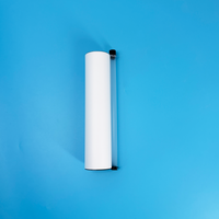 O sushi amig&aacute;vel do produto comest&iacute;vel de Eco estala acima o recipiente com tubo do pop do impulso do sushi da folha de alum&iacute;nio