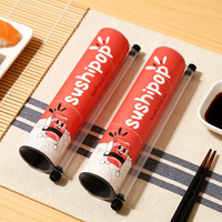 Tubo de embalaje emergente de sushi para catering Tubo de embalaje emergente de sushi