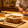 Umweltfreundliche Sushi-Push-Pop-R&ouml;hrenverpackung, Lebensmittelbox zum Mitnehmen, Sushi-Beh&auml;lter, Papier-Geschenkbox-Fabrik