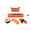 Egendefinert logo papirr&oslash;r sushi pop up emballasjer&oslash;r for levering