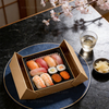 Confezioni alimentari biodegradabili personalizzate per regali di Natale per Sushi