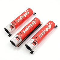 Tubes en papier avec logo personnalis&eacute;, tube d'emballage pop-up pour sushi pour la livraison